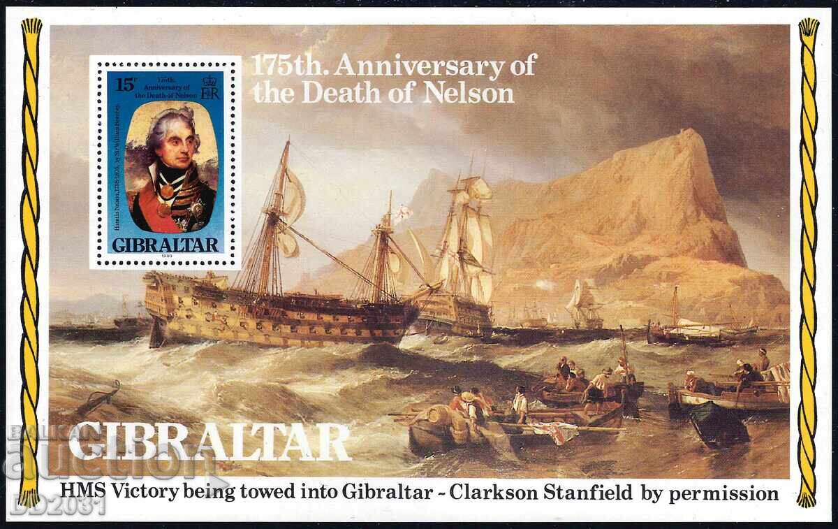 Gibraltar 1980 - nave Nelson MNH