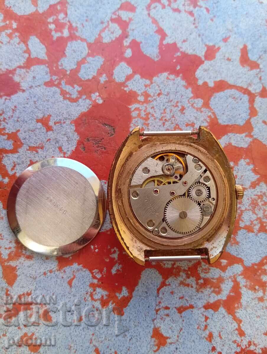 Ceas placat cu aur Raketa - 7