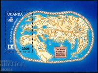 Uganda 1992 - nave Columb hărți MNH
