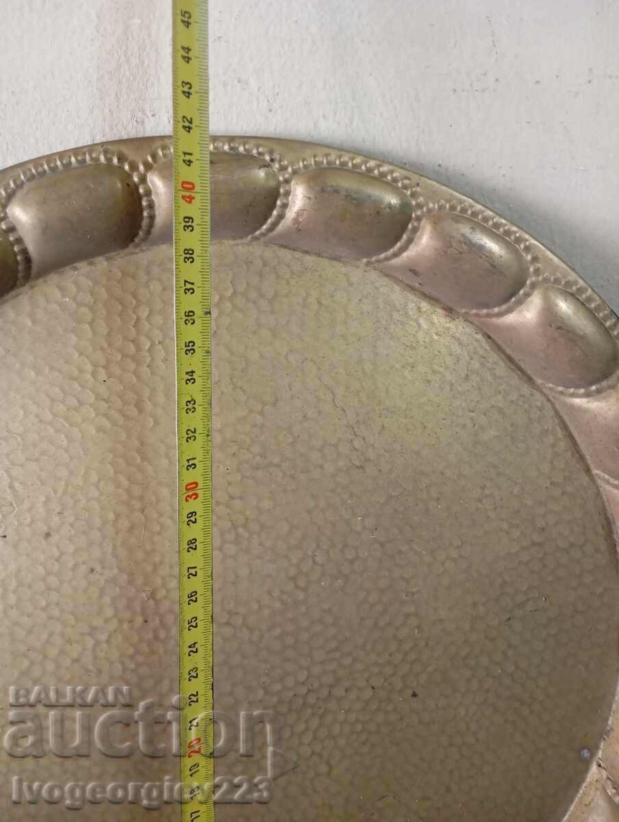 стара бронзова табла,поднос с цена € 29.00 | 56.72 лв.