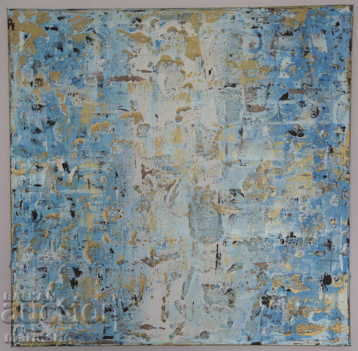 Tablou abstract, acril 50x50 cm, decor modern de lux