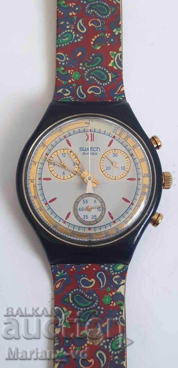 Cronograf Swatch 22 rubine - 7