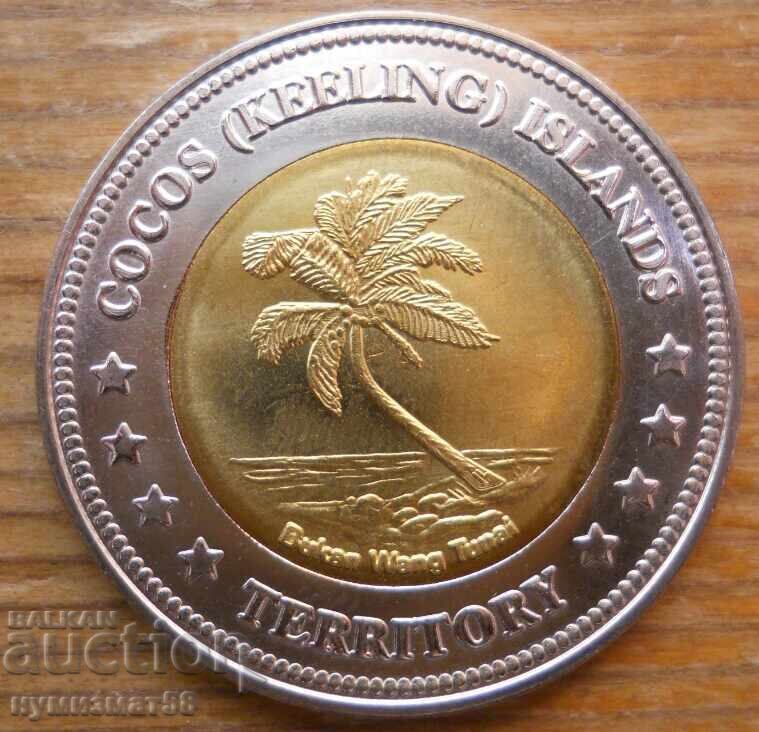 5 δολάρια 2004 - Νήσοι Κόκος (Κίλλινγκ) με τιμή € 12.80 | 25.03 BGN