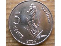 5 σεντς 2004 - Νήσοι Κόκος (Κίλιγνκ)