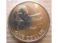 1 долар 2012 г  - Соломонови о-ви