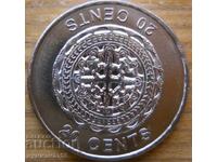 20 σεντ 2012 - Νήσοι Σολομώντα