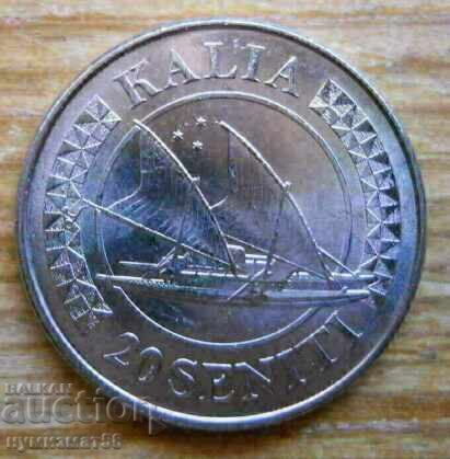 20 Seniti 2015 - Tonga