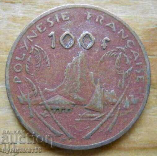 100 franci 1976 - Polinezia Franceză