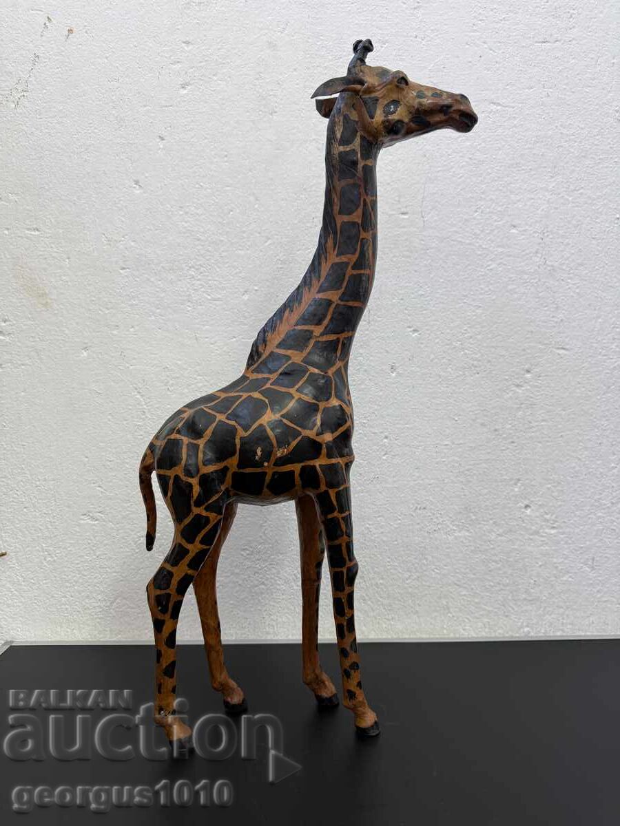 Figurină girafă lucrată manual nr. 8094