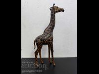 Figurină girafă lucrată manual nr. 8094