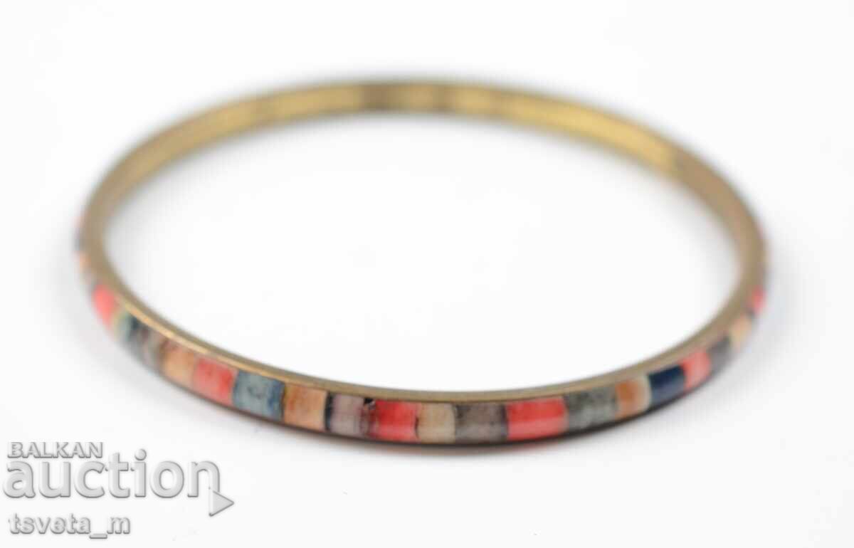 Brățară din bronz cu incrustație colorată cu preț € 2.00 | 3.91 BGN