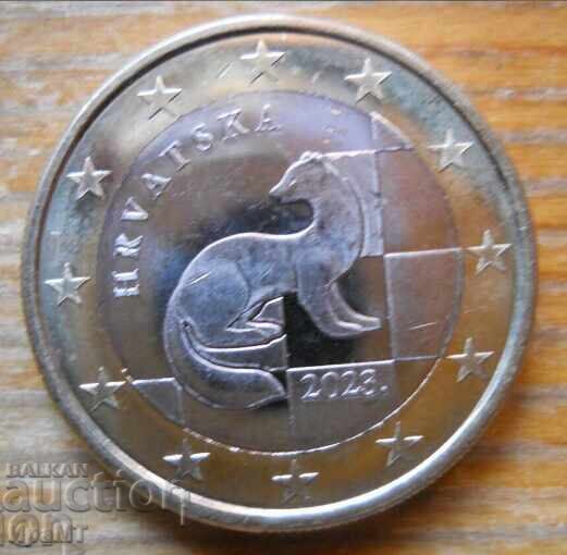 1 euro 2023 Croatia with price € 2.00 | 3.91 BGN 1 euro 2023 Croatia with price € 2.00 | 3.91 BGN