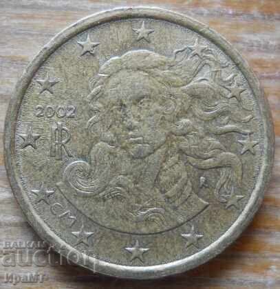 10 eurocenți 2002 Italia cu preț € 0.60 | 1.17 BGN