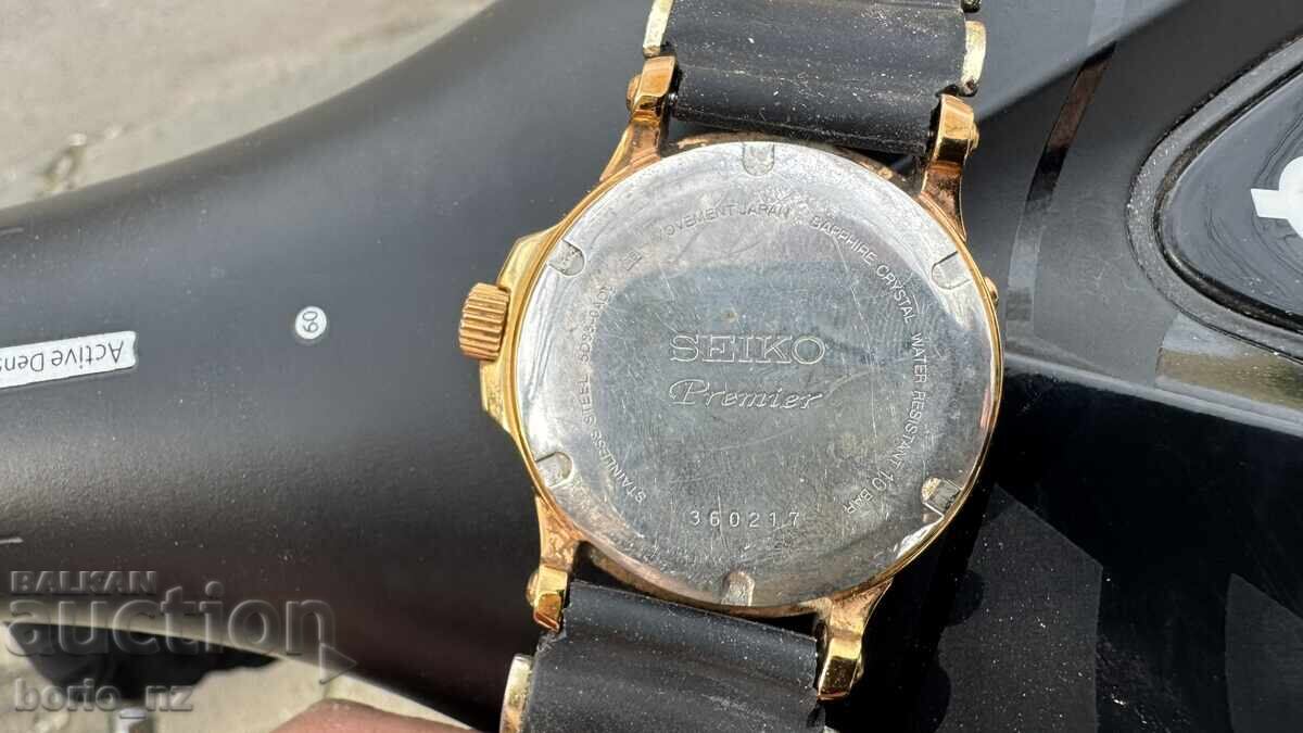 Δημοπρασία Seiko Premier KINETIC Direct Drive Japan Seiko σε λειτουργία