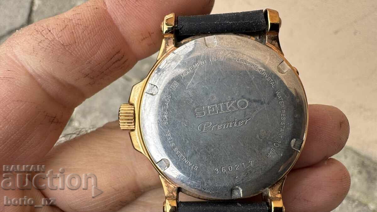 Seiko Premier KINETIC Direct Drive Japan Seiko σε λειτουργία - 11