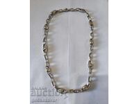 Голям сребърен синджир,ланец 925 мн, красива здрава плетка!