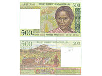 tino37 - MADAGASCAR - 500 FRANCI - 1995 - UNC
