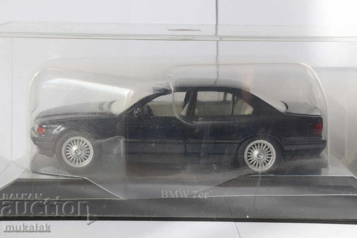 1/43 SCHABAK BMW 7 E38 DARK BLUE MODEL CAR with price € 90.00 | 176.02 BGN 1/43 SCHABAK BMW 7 E38 DARK BLUE MODEL CAR with price € 90.00 | 176.02 BGN