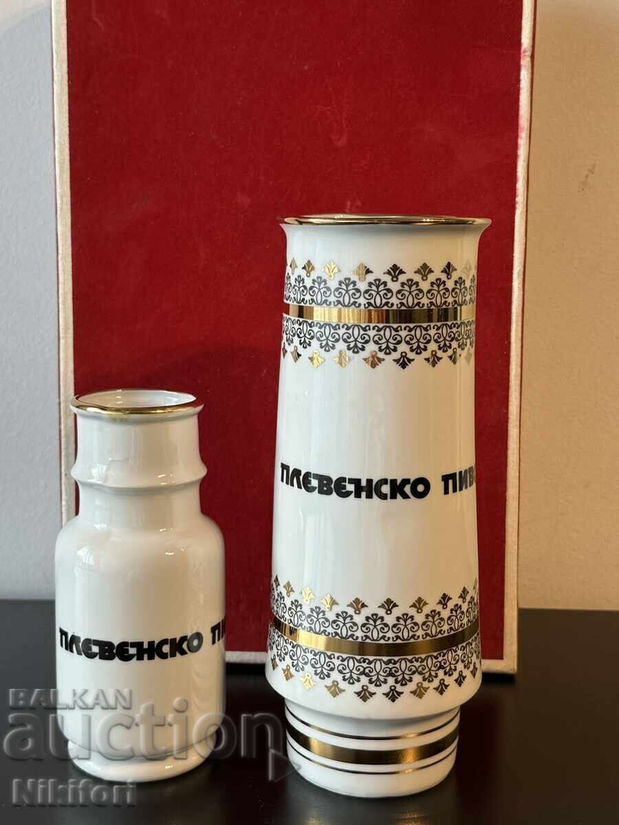 Σοβιετική πορσελάνινη βάζα μπύρας Πλέβεν με τιμή € 95.00 | 185.80 BGN