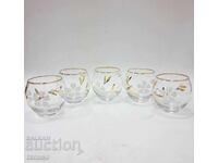 Стъклени чаши Roly Poly от 60-те(6.5)