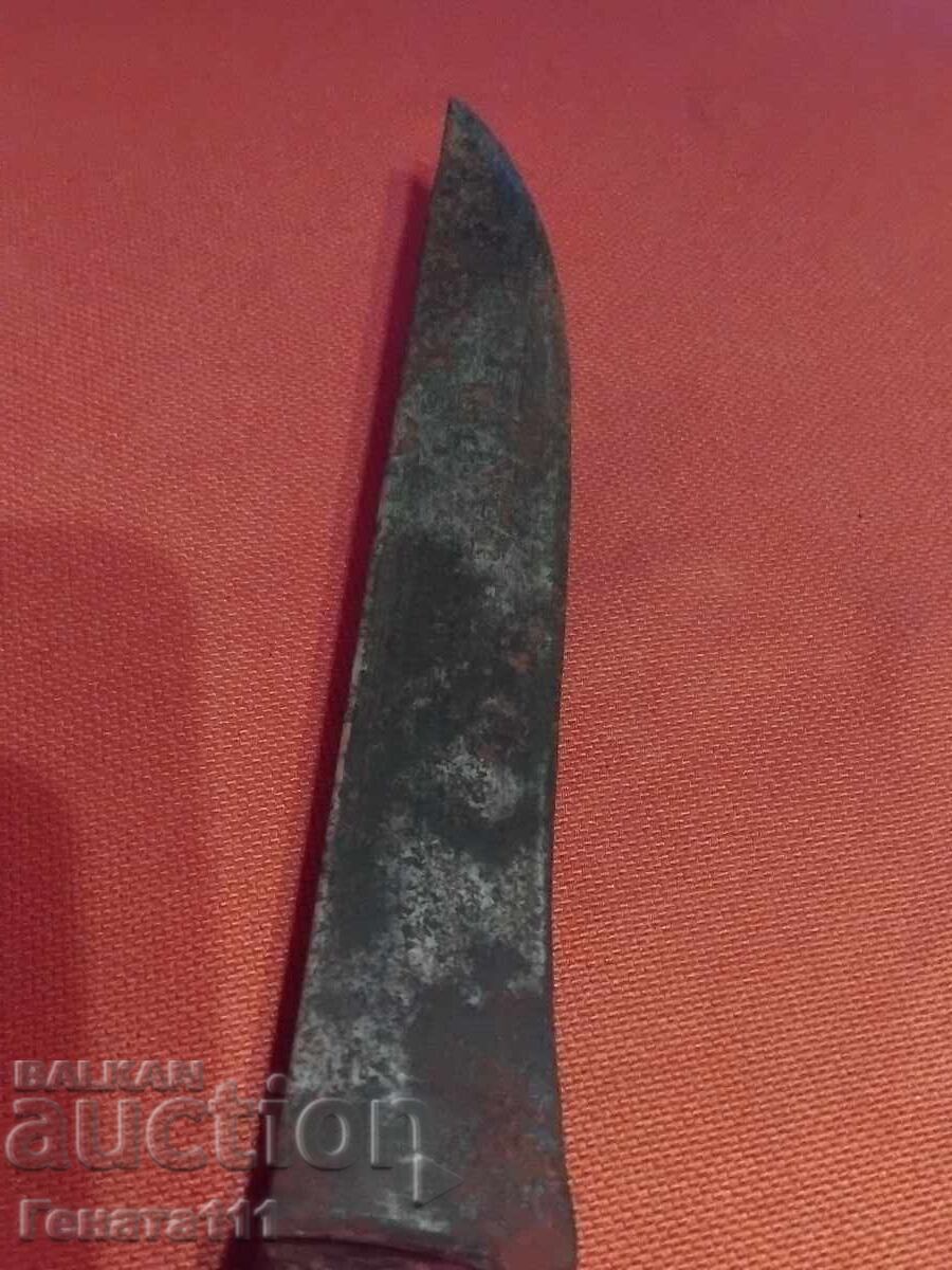Vechi cuțit ciobănesc forjat - 5