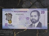 Bancnotă - Mozambic - 20 meticais UNC | 2024