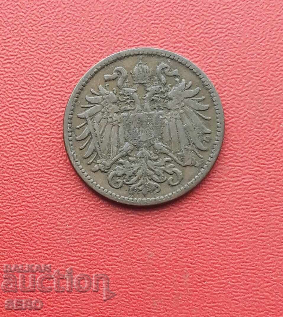 Австро-Унгария-2 хелера 1904 с цена € 0.40 | 0.78 лв.