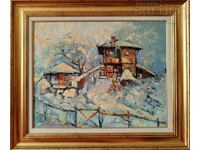 Tablou "Peisaj de iarnă", pictor Yavor Vitanov