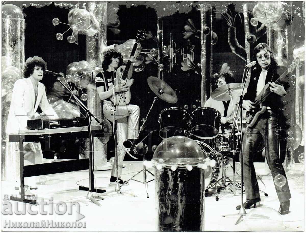 1979 FOTOGRAFIE MUZICĂ PRESĂ FOTO NICK STRYKER BAND DEFECT J516