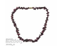 Дамско колие /гердан изработено от естествен гранат