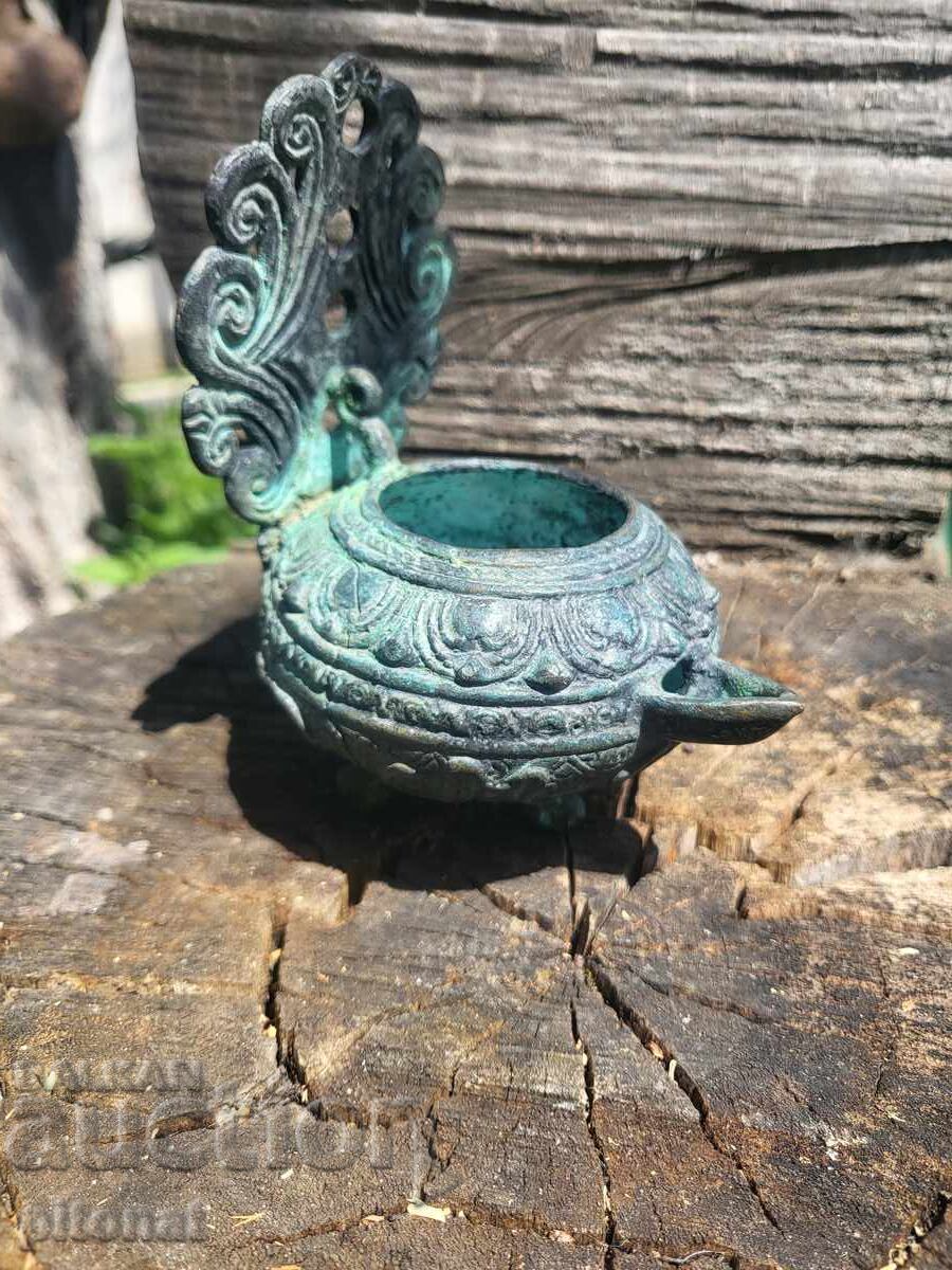 Доставка на Автентична бронзова кадилница Древен Китай