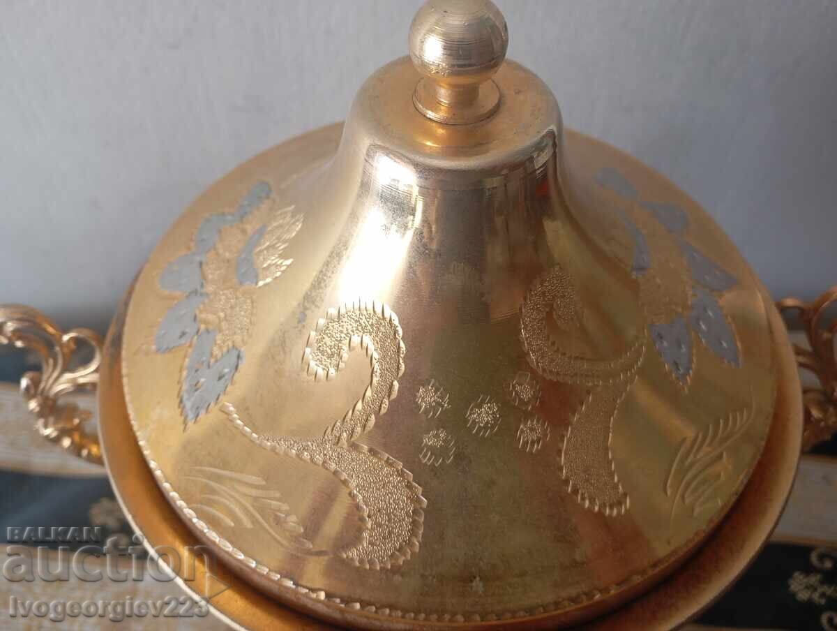 Vintage bowl with lid with price € 28.00 | 54.76 BGN