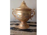 Bol vintage cu capac