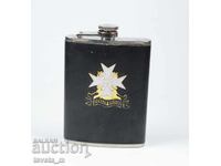 Metal flask for alcohol MALTA & GOZO 8 oz / 230 - 240 ml
