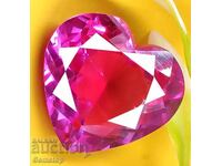 BZTS! 35 buc. topaze inimă de 1ct