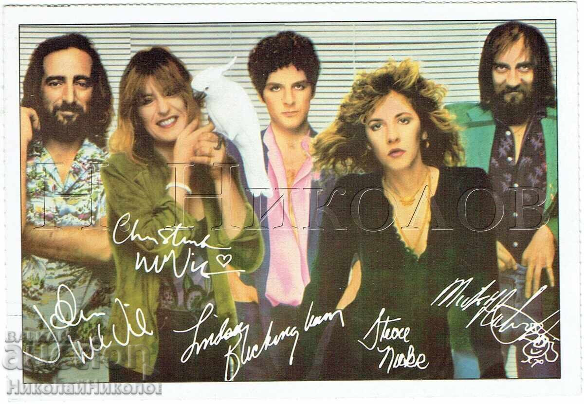 ΠΑΛΙΑ ΚΑΡΤΑ ΑΠΟ ΠΕΡΙΟΔΙΚΟ BRAVO FLEETWOOD MAC G524