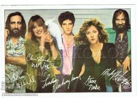 OLD POSTCARD FROM BRAVO MAGAZINE FLEETWOOD MAC G524