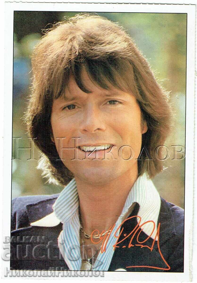 OLD POSTCARD FROM BRAVO MAGAZINE CLIFF RICHARD J525