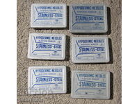 лот стари Германски медицински игли неупотребявани в кутийки