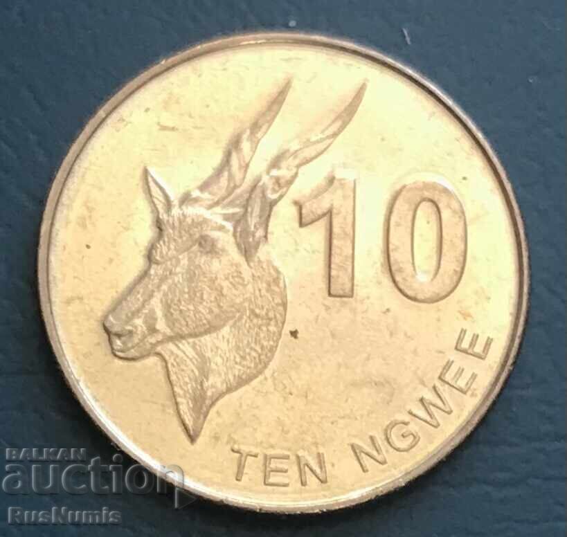 Замбия. 10 нгве 2012 г. UNC.