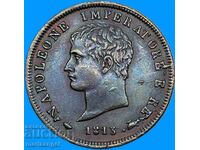 Napoleon 1 Soldo 1811 Italy Bronze