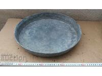 ΜΕΓΑΛΟ ΣΦΥΡΗΛΑΤΟ ΧΑΛΚΙΝΟ ΤΑΨΙ - ΑΝΑΓΕΝΝΗΣΗ ΓΙΑ ΨΗΣΙΜΟ ΠΟΓΑΤΣΑ (ΠΑΡΑΔΟΣΙΑΚΟ ΨΩΜΙ)