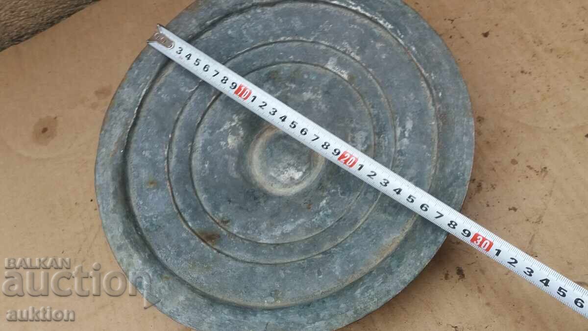 OLD COPPER BOWL, TRAY - 5