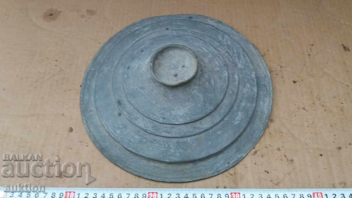 OLD COPPER BOWL, TRAY - 6