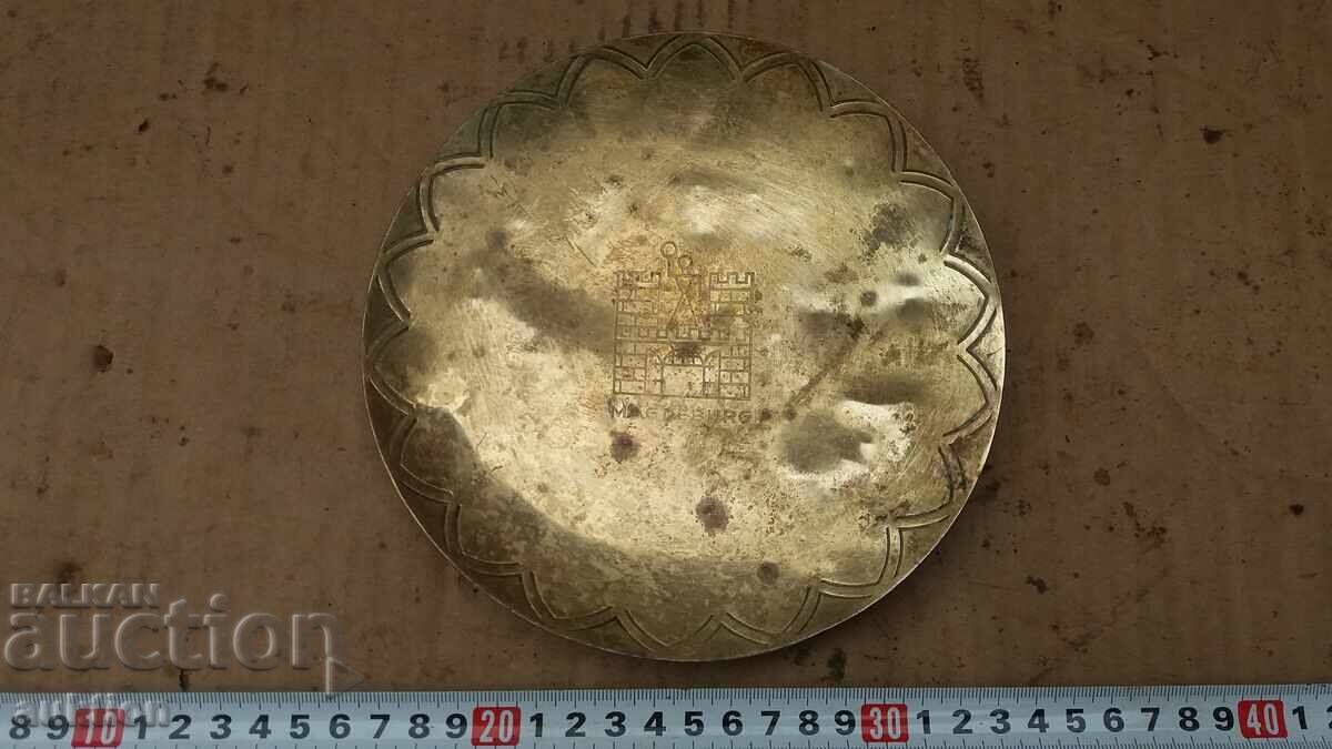 Auction Wrought iron plate - Western Europe - city Auction Wrought iron plate - Western Europe - city