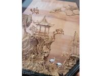 Vintage ασιατική διακόσμηση, φελλός