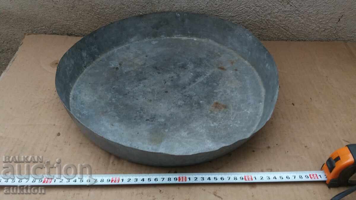 Auction  Forged copper pan - revival for lambs, etc