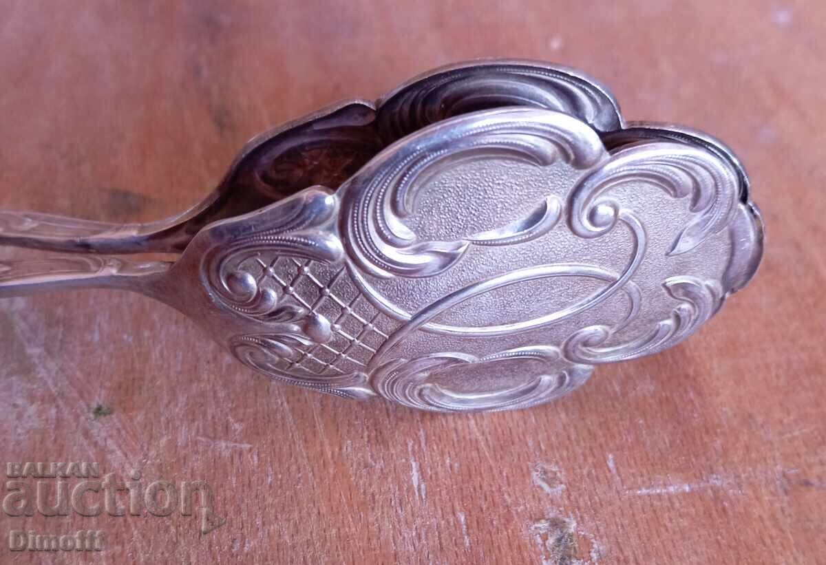 Аукцион Посребрена щипка 96 гр. Маркировка 100