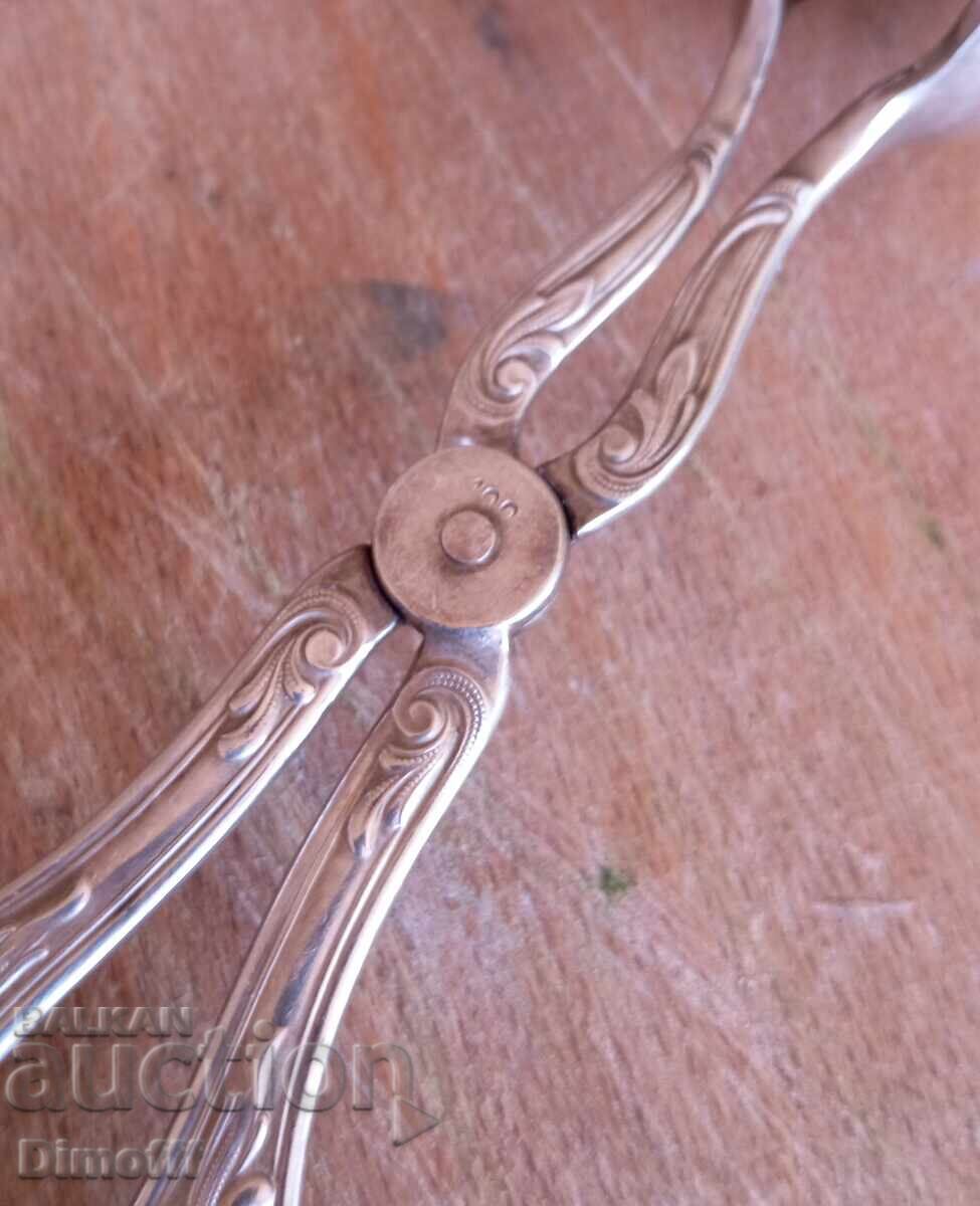 Доставка на Посребрена щипка 96 гр. Маркировка 100