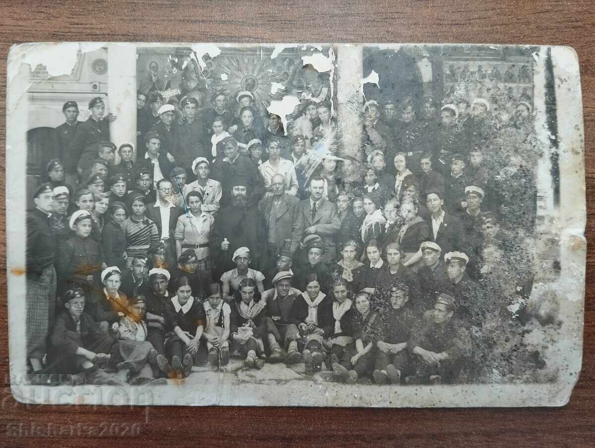 Снимка oт Рилския манастир 1935г.